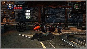 Przełączamy na pana Browna i naprawiamy rozwalone koło - Port Royale - opis przejścia | Klątwa Czarnej Perły | LEGO Piraci z Karaibów - LEGO Piraci z Karaibów - poradnik do gry