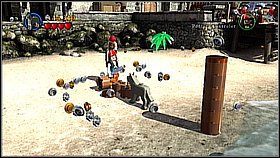 3 - Port Royale - butelki | Klątwa Czarnej Perły | LEGO Piraci z Karaibów - LEGO Piraci z Karaibów - poradnik do gry