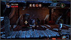 Opuszczamy drabinę łapiąc się zielonego drążka, [1] wchodzimy na górę - Tortuga - opis przejścia | Klątwa Czarnej Perły | LEGO Piraci z Karaibów - LEGO Piraci z Karaibów - poradnik do gry