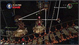 Butelka 5 - Piąta butelka jest na szczycie zatopionego statku - Nora przemytników - butelki | Klątwa Czarnej Perły - LEGO Piraci z Karaibów - poradnik do gry