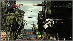 Z klocków pochodzących ze skrzyni budujemy ściankę wspinaczkową - Pelegosto - opis przejścia | Skrzynia umarlaka | LEGO Piraci z Karaibów - LEGO Piraci z Karaibów - poradnik do gry