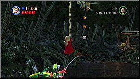 Butelka 2 - Na pierwszym przystanku tratwy niszczymy srebrne obiekty (postacią z bronią długą lub bombą, jak np - Dotyk przeznaczenia - butelki | Skrzynia umarlaka | LEGO Piraci z Karaibów - LEGO Piraci z Karaibów - poradnik do gry