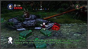 Butelka 5 - Podczas walki z aligatorem wrzucamy do jego pyska 3 porcje jedzenia zamiast bomb - Dotyk przeznaczenia - butelki | Skrzynia umarlaka | LEGO Piraci z Karaibów - LEGO Piraci z Karaibów - poradnik do gry