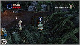 Butelka 7 - W tym samym miejscu co butelka nr 6 - Dotyk przeznaczenia - butelki | Skrzynia umarlaka | LEGO Piraci z Karaibów - LEGO Piraci z Karaibów - poradnik do gry