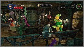 Pod pokładem przełączamy na pirata zombie i zeskakujemy niżej - Tajemnica Holendra - opis przejścia | Skrzynia umarlaka | LEGO Piraci z Karaibów - LEGO Piraci z Karaibów - poradnik do gry