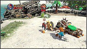Wykopujemy ostatni skarb - to gigantyczny krab - Isla Cruces - opis przejścia | Skrzynia umarlaka | LEGO Piraci z Karaibów - LEGO Piraci z Karaibów - poradnik do gry