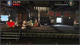 Montujemy oba skrzydła z zielonymi elementami - poradzi sobie z tym pan Gibbs - Kraken - opis przejścia | Skrzynia umarlaka | LEGO Piraci z Karaibów - LEGO Piraci z Karaibów - poradnik do gry