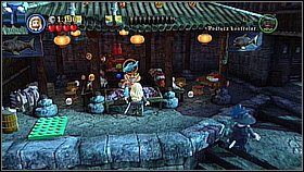 Wbiegamy po schodkach i udajemy się w lewo - Singapur - opis przejścia | Na krańcu świata | LEGO Piraci z Karaibów - LEGO Piraci z Karaibów - poradnik do gry