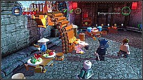 Podnosimy jedną marchewkę i dajemy go kolejnemu bohaterowi - Singapur - opis przejścia | Na krańcu świata | LEGO Piraci z Karaibów - LEGO Piraci z Karaibów - poradnik do gry