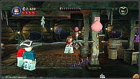 Chwytamy dwoma postaciami łańcuchów - Wybór Norringtona - opis przejścia | Na krańcu świata | LEGO Piraci z Karaibów - LEGO Piraci z Karaibów - poradnik do gry