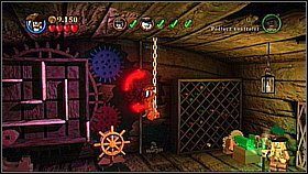 Zeskakujemy na sam dół i biegniemy w prawo - Trybunał braci - opis przejścia | Na krańcu świata | LEGO Piraci z Karaibów - LEGO Piraci z Karaibów - poradnik do gry