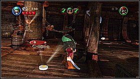 Przełączamy na Garhenga i wyrywamy kraty więzienne - Zemsta Królowej Anny - opis przejścia | Na nieznanych wodach - LEGO Piraci z Karaibów - poradnik do gry