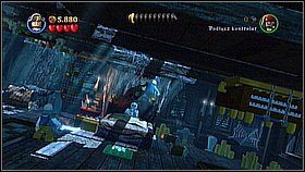 Butelka 1 - Na pierwszym pokładzie wysadzamy srebrne kraty w podłodze (bronią długą lub bombą, np - Hiszpańskie dziedzictwo - butelki | Na nieznanych wodach - LEGO Piraci z Karaibów - poradnik do gry