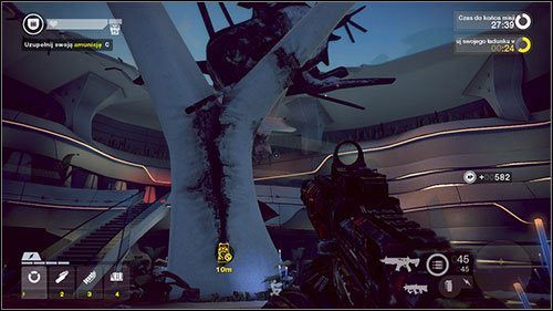 Kiedy filar runie, bot twojej drużyny wyciągnie czarną skrzynkę z helikoptera - Misje Ruchu Oporu (4 - 5) | Kampania Brink - Brink - poradnik do gry