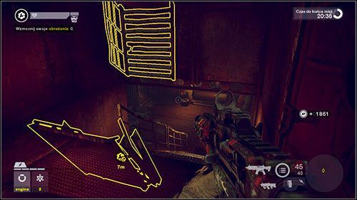 Kiedy bot ochrony dostanie się już dźwigiem na drugą stronę lub jeśli dotrze do laboratorium, tunel na przeciwko niego będzie najdogodniejszym skrótem dla wroga - Misje Ruchu Oporu (4 - 5) | Kampania Brink - Brink - poradnik do gry