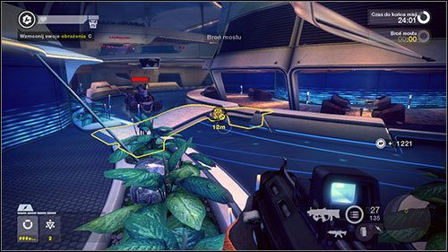 Kiedy wrogowi uda się pokonać przeszkodę w postaci mostu, pozostanie mu już tylko zhakować panel sterujący bramy, by mógł uciec z botem - Misje Ochrony (7 - 8) | Kampania Brink - Brink - poradnik do gry