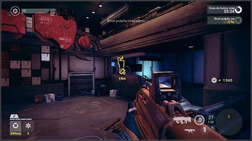 Po zhakowaniu pulpitu w magazynie, ruch oporu będzie musiał zabrać stamtąd awionikę i dostarczyć do samolotu - Misje Ochrony (7 - 8) | Kampania Brink - Brink - poradnik do gry