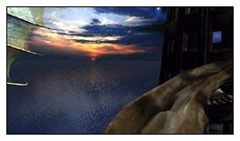 Kiedy byłam już u góry, postanowiłam przekazać Samowi kilka moich spostrzeżeń dotyczących tego miejsca - Pływająca Wyspa cz.2 | Schizm Prawdziwe Wyzwanie - Schizm: Prawdziwe Wyzwanie - poradnik do gry