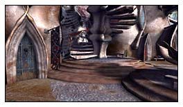 Z prawej zobaczyłam ogromne kwiaty, przypominające kształtem tulipany - Pływająca Wyspa cz.3 | Schizm Prawdziwe Wyzwanie - Schizm: Prawdziwe Wyzwanie - poradnik do gry