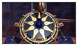 Kiedy tam dotarłem, nacisnąłem po kolei każdy symbol jaki wskazywały strzałki, w odpowiedniej kolejności jak je poznawałem i po chwili trzymałem w ręce kilka niebieskich pereł - Miasto w Przestworzach cz.1 | Schizm Prawdziwe Wyzwanie - Schizm: Prawdziwe Wyzwanie - poradnik do gry