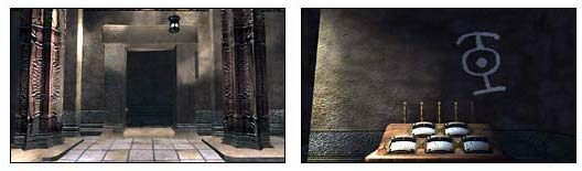 Obróciłem się do tyłu i zobaczyłem fresk, który widziałem wcześniej, tym razem bardziej wyraźny - Tunele Bosha cz.3 | Schizm Prawdziwe Wyzwanie - Schizm: Prawdziwe Wyzwanie - poradnik do gry