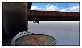 Tak, więc w ten sposób mogłem przedostać się na widniejącą w oddali wyspę - Tunele Bosha cz.5 | Schizm Prawdziwe Wyzwanie - Schizm: Prawdziwe Wyzwanie - poradnik do gry