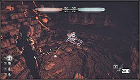 W lokacji tej natrafimy również na bramę zabarykadowaną deskami [1], po ich zniszczeniu zejdziemy do krypty by poszukać dodatkowych skarbów - Rozdział 3- Puszcza Govad (sekcje 3.4-3.6) | Opis przejścia Hunted Kuźnia Demona - Hunted: Kuźnia Demona - poradnik do gry