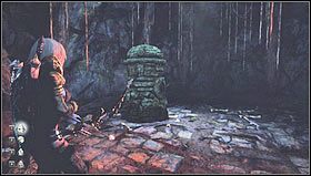 Tak wyposażeni wracamy do pierwszego rozwidlenia i skręcamy w lewo do kraty [1] - Rozdział 3- Puszcza Govad (sekcje 3.4-3.6) | Opis przejścia Hunted Kuźnia Demona - Hunted: Kuźnia Demona - poradnik do gry