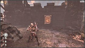 Podróżując przez doki Llyr dojdziemy do kamienia zmiany bohatera, skręcamy przy nim w lewo i rozbijamy drewnianą barykadę [1] - Rozdział 4- Miasto Llyr | Opis przejścia Hunted Kuźnia Demona - Hunted: Kuźnia Demona - poradnik do gry