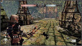 By przedostać się dalej musimy otworzyć drzwi zabezpieczone kartą - Rozdział 5- Mury Kala Moor | Opis przejścia Hunted Kuźnia Demona - Hunted: Kuźnia Demona - poradnik do gry