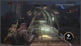 W kolejnej scenie ustawiamy nadajnik we wskazanym miejscu - Misje z Red Faction | Opis przejścia Red Faction Armageddon - Red Faction: Armageddon - poradnik do gry