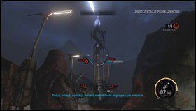 W okolicy, gdzie leży dziennik znajdziemy karabin szynowy - ułatwia strzelanie do wrogów, bo namierza i trafia ich przez budynki - Misje z Red Faction | Opis przejścia Red Faction Armageddon - Red Faction: Armageddon - poradnik do gry