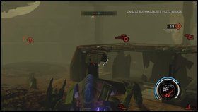 Po walce z robotem będziemy musieli zniszczyć trzy budynki - Maruder i walka z Halem | Opis przejścia Red Faction Armageddon - Red Faction: Armageddon - poradnik do gry