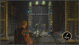 Ponownie opuszczamy barkę i wspinamy się do mechanizmu śluzy, po drodze niszcząc wrogów - Droga mniej uczęszczana | Opis przejścia Red Faction Armageddon - Red Faction: Armageddon - poradnik do gry