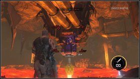 Później strzelamy do elementów u góry (ramiona), wokół wiertła - Droga mniej uczęszczana | Opis przejścia Red Faction Armageddon - Red Faction: Armageddon - poradnik do gry