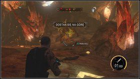 Po zbliżeniu się do celu otrzymamy rozkaz wejścia na górę - Królowa i powrót do Terraformera | Opis przejścia Red Faction Armageddon - Red Faction: Armageddon - poradnik do gry