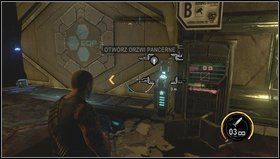 Zeskakujemy na dół i przechodzimy przez drzwi pancerne - Królowa i powrót do Terraformera | Opis przejścia Red Faction Armageddon - Red Faction: Armageddon - poradnik do gry