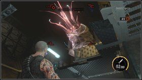 Przechodzimy drzwiami do kolejnej strefy - Królowa i powrót do Terraformera | Opis przejścia Red Faction Armageddon - Red Faction: Armageddon - poradnik do gry