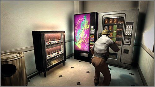 Skieruj się w dół korytarza, aż po lewej stronie zobaczysz drzwi z tabliczką Employee Lounge - 2. Damn! Its late... | Kampania w Duke Nukem Forever - Duke Nukem Forever - poradnik do gry