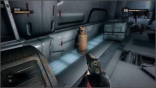 Po prostu strzel w jedną z nich gdy w jej pobliżu znajdzie się przeciwnik - 3. The Duke Cave | Kampania w Duke Nukem Forever - Duke Nukem Forever - poradnik do gry