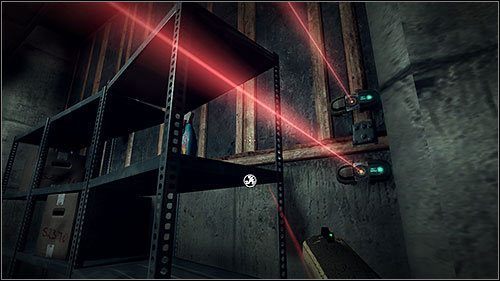 Miny można detonować strzelając w nie lub unikając wiązki lasera - 5.3. The Lady Killer (3) | Kampania w Duke Nukem Forever - Duke Nukem Forever - poradnik do gry