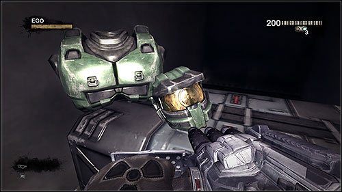 Po przejściu kawałka ulica dotrzesz do gniazda karabinu maszynowego, by przemielić kolejne hordy świń i szturmowców obcych - 6. Vegas In Ruin | Kampania w Duke Nukem Forever - Duke Nukem Forever - poradnik do gry