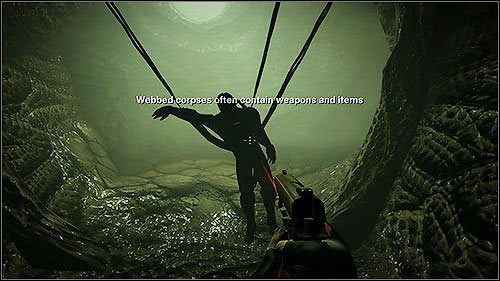 Po krótkim spacerku przez macki i wybuchające purchawki dotrzesz z powrotem do centralnej groty (tylko wyżej) gdzie spotkasz więcej Octabranów - 8.2. The Hive (2) | Kampania w Duke Nukem Forever - Duke Nukem Forever - poradnik do gry