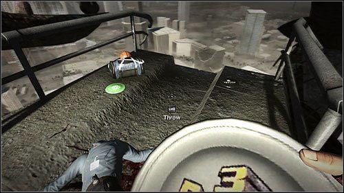 Po krótkiej wspinaczce dotrzesz do wraku pojazdu z którego wypadłeś - 11. Crash Course | Kampania w Duke Nukem Forever - Duke Nukem Forever - poradnik do gry