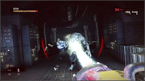 Kiedy już wymrozisz wszystkie prosiaki, wejdź do pomieszczenia za podwójnymi drzwiami - 17.1. The Shrunk Machine (1) | Kampania w Duke Nukem Forever - Duke Nukem Forever - poradnik do gry