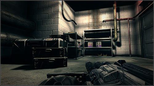 Podejdź do windy i wskocz i wciśnij przycisk - 17.2. The Shrunk Machine (2) | Kampania w Duke Nukem Forever - Duke Nukem Forever - poradnik do gry