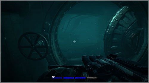 Gdy przepłyniesz obok turbiny znajdziesz kolejną śluzę - tym razem otwartą - 20.2. Underground (2) | Kampania w Duke Nukem Forever - Duke Nukem Forever - poradnik do gry