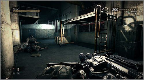 Zestrzel prosiaka znajdującego się dźwigu i zeskocz przez otwór do pokoju pod sobą - 21.1. The Clarifier (1) | Kampania w Duke Nukem Forever - Duke Nukem Forever - poradnik do gry