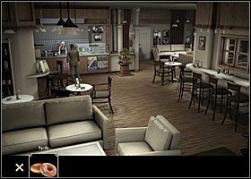 Przyjrzyj się gablocie na ladzie - Zdobyć akta policyjne (1) | Rozdział 1 | Black Mirror III - Black Mirror III - poradnik do gry