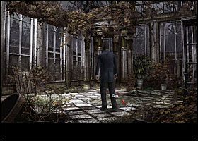 Opuść zamek i maszeruj w prawo (3x) - do szklarni - Rozliczenia z ekipą budowlaną | Rozdział 3 | Black Mirror III - Black Mirror III - poradnik do gry